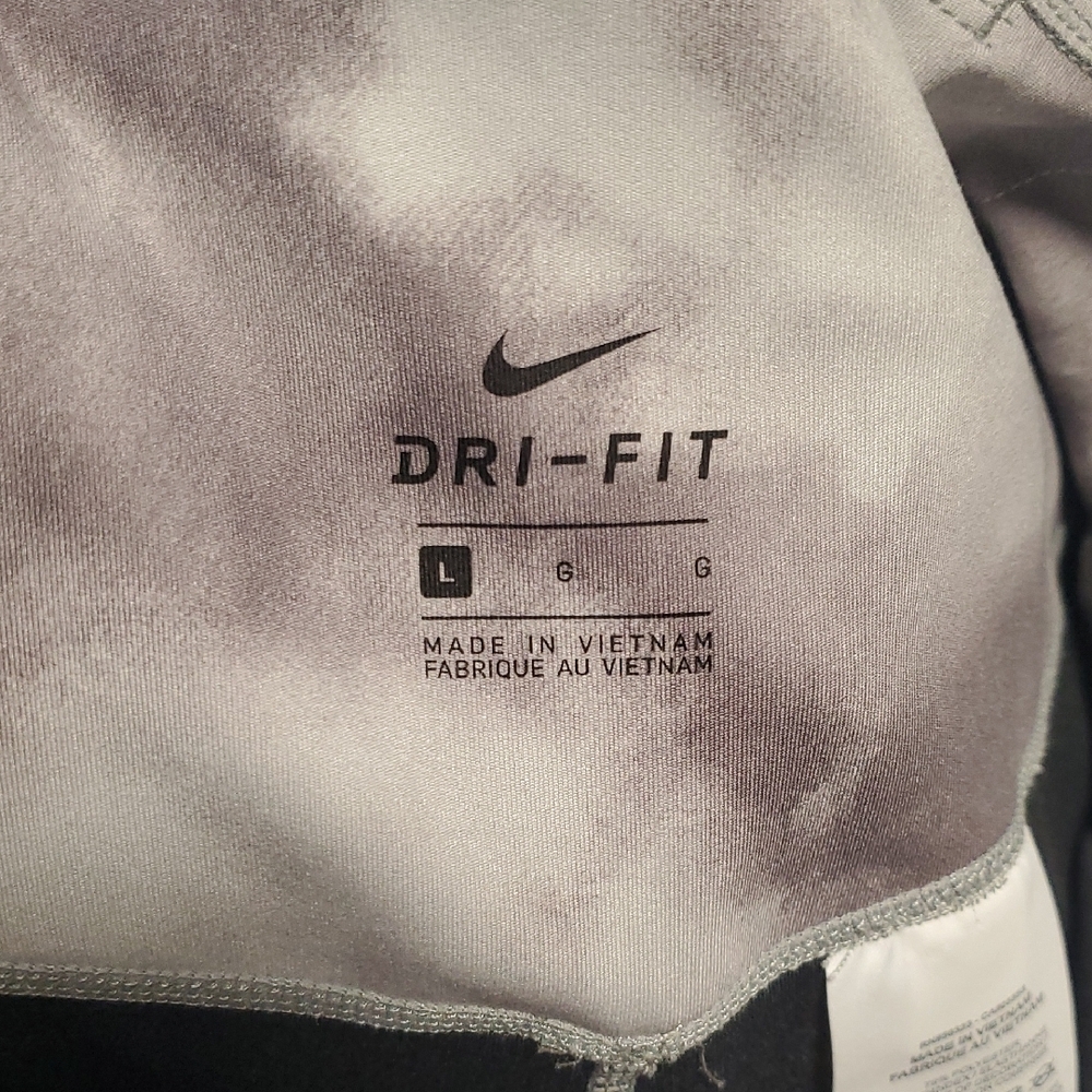 Nike Leggings Tie-Dye, Gray, Size L - Picture 2 of 16